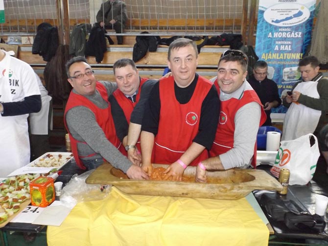 A Fonyódi kirándulók csapata